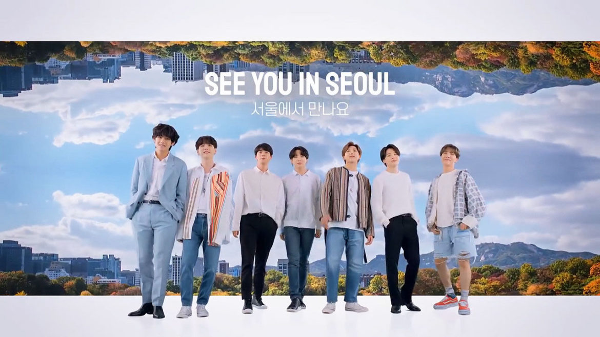 เผยแพร่คลิปวิดีโอ BTS ศิลปินระดับโลก ในโซลซิตี้ทีวีซี “See you in Seoul”