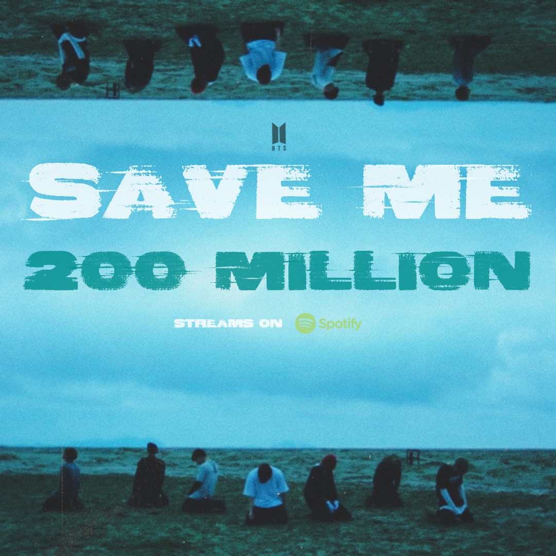 เพลง Save Me มียอดสตรีมรวม 200 ล้านแล้วใน Spotify!