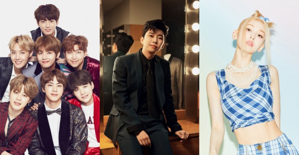BTS, อิมยองอุง และโซมี ติด 3 อันดับแรกของนักร้องยอดนิยมในเดือนสิงหาคม