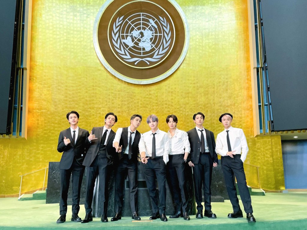 BTS โชว์ “Permission to Dance” กลางห้องประชุมสำนักงานใหญ่ใน UN