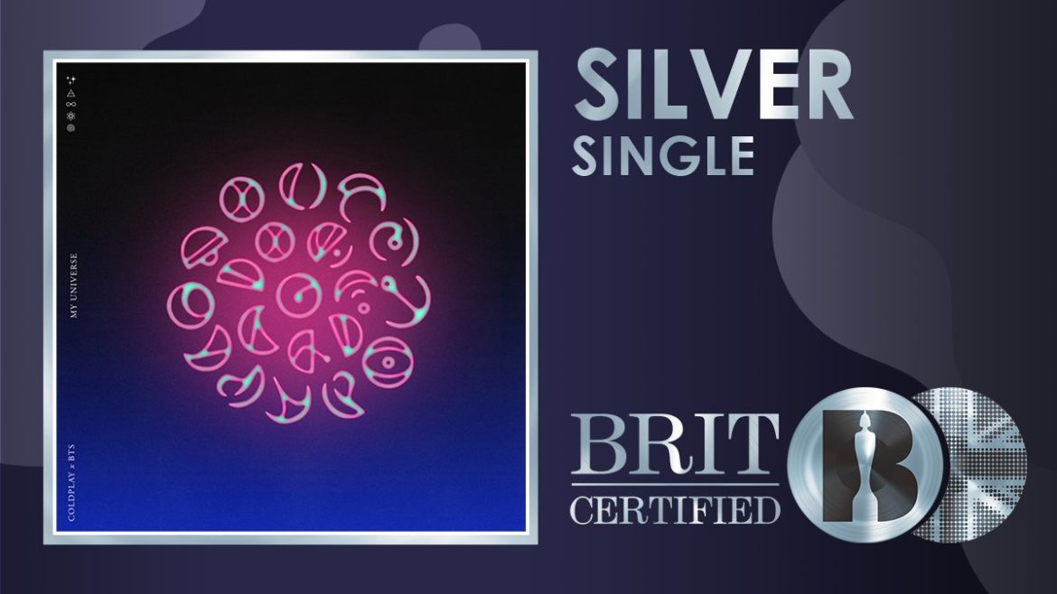 ‘My Universe’ ได้รับการรับรองยอดขายระดับ SILVER จาก BRIT ใน UK