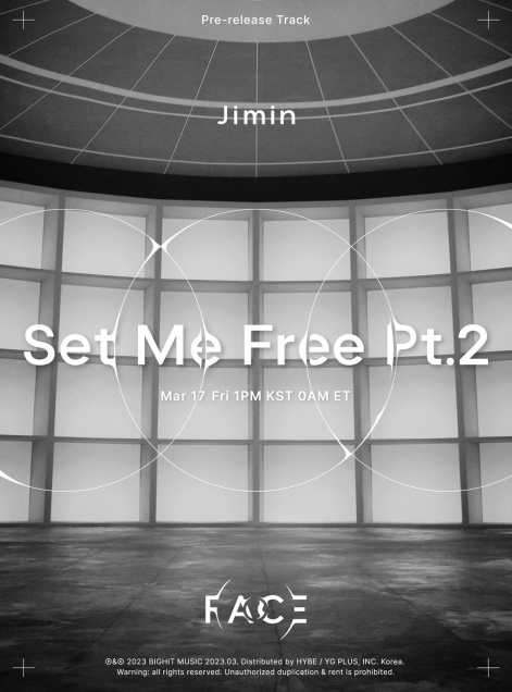 จีมิน BTS เผยโปสเตอร์เพลง Set Me Free Pt.2 ก่อนปล่อยอัลบั้ม!