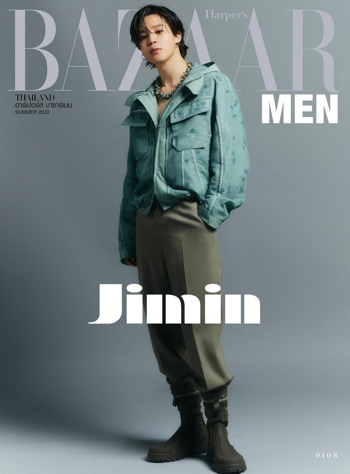 Jimin (BTS) ขึ้นปกนิตยสาร Harper’s BAZAAR MEN Thailand