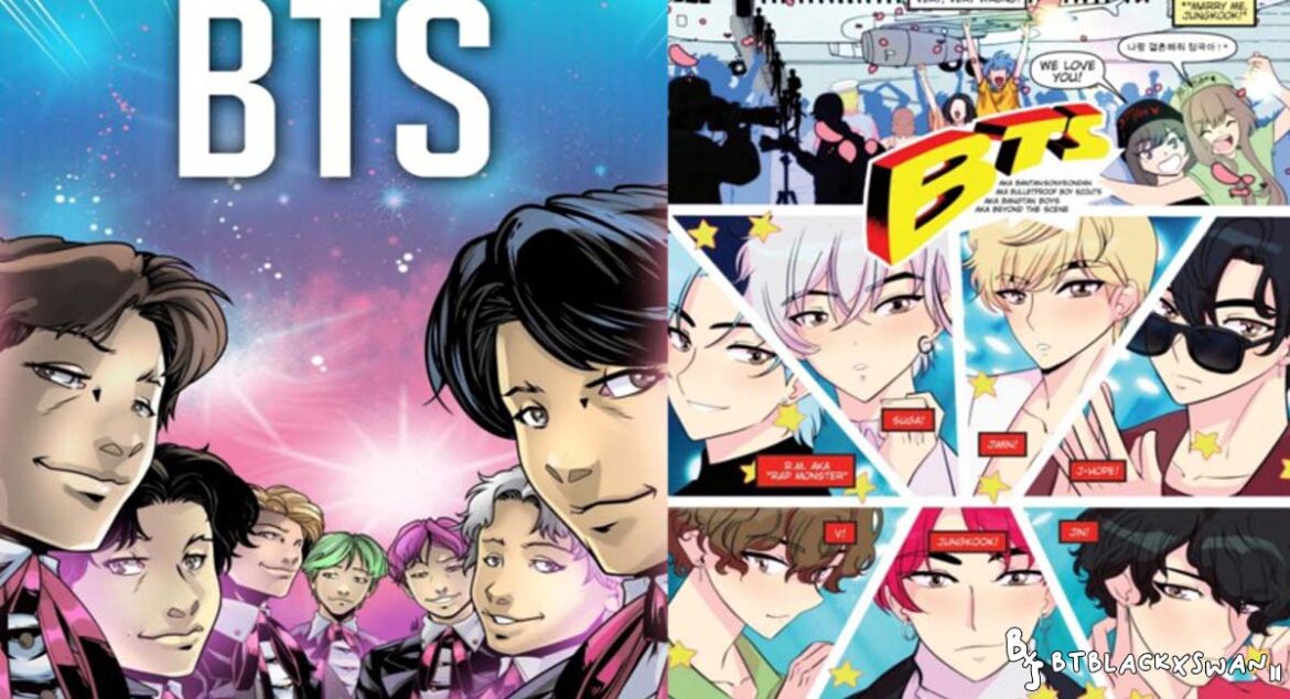 BTS ได้รับการตีพิมพ์เป็นหนังสือการ์ตูน (COMIC) ในสหรัฐอเมริกา